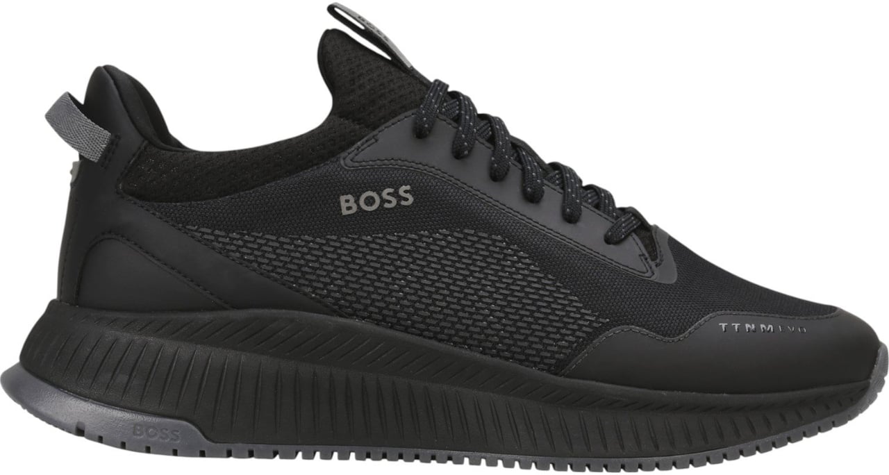 Boss Heren Sneakers Zwart