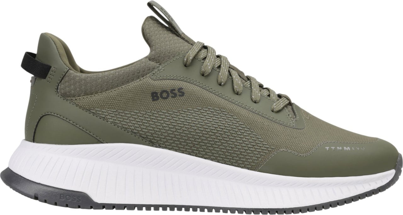 Boss Heren Sneakers Groen