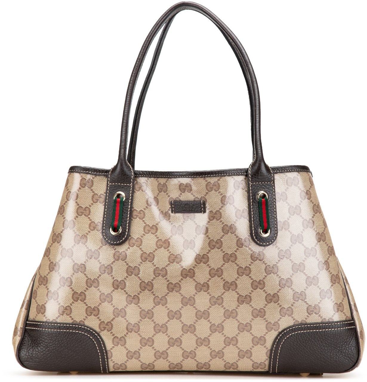 Gucci GG Crystal Princy Tote Bruin