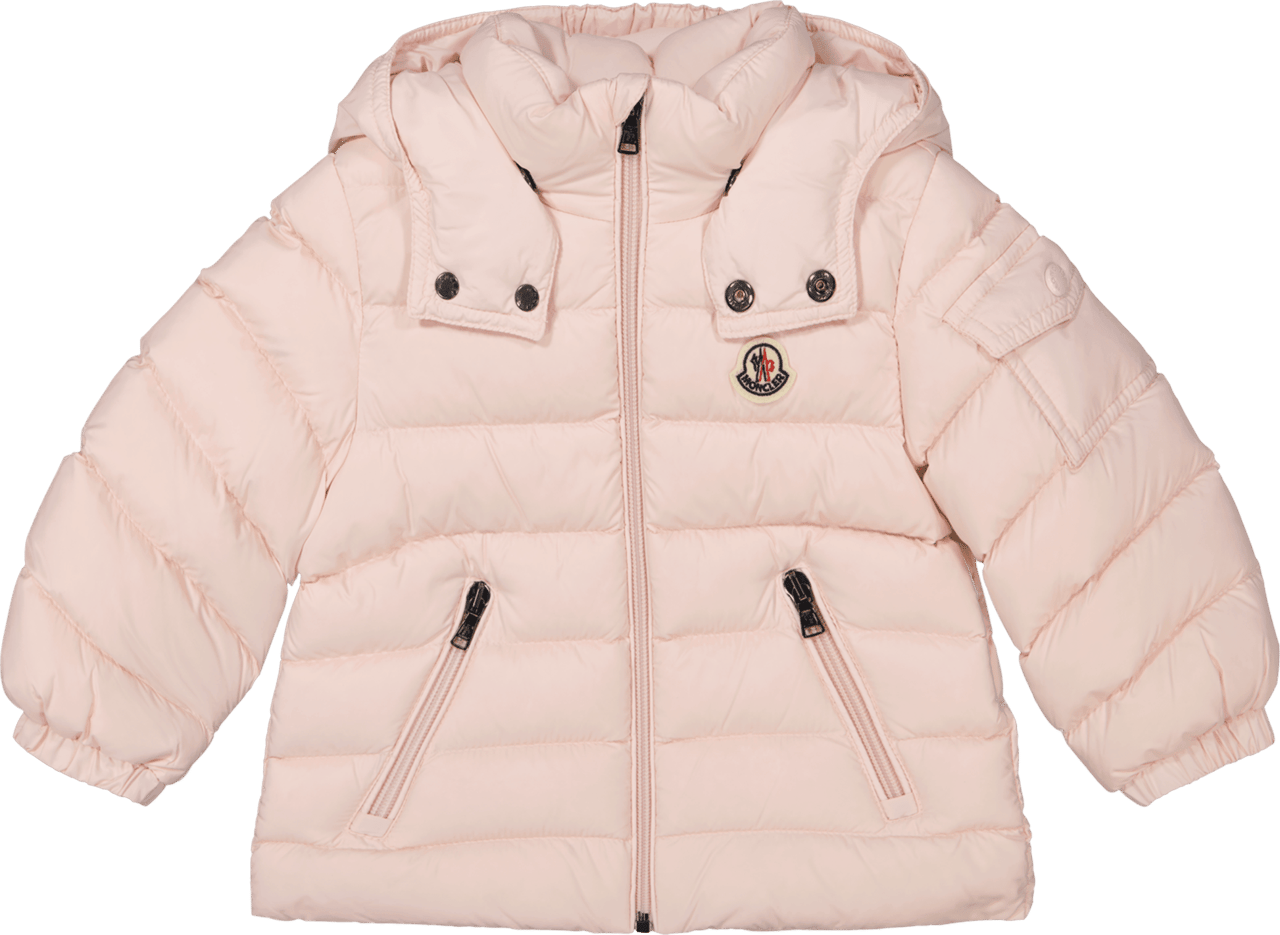 Moncler Moncler Baby Meisjes Jas Licht Roze Roze