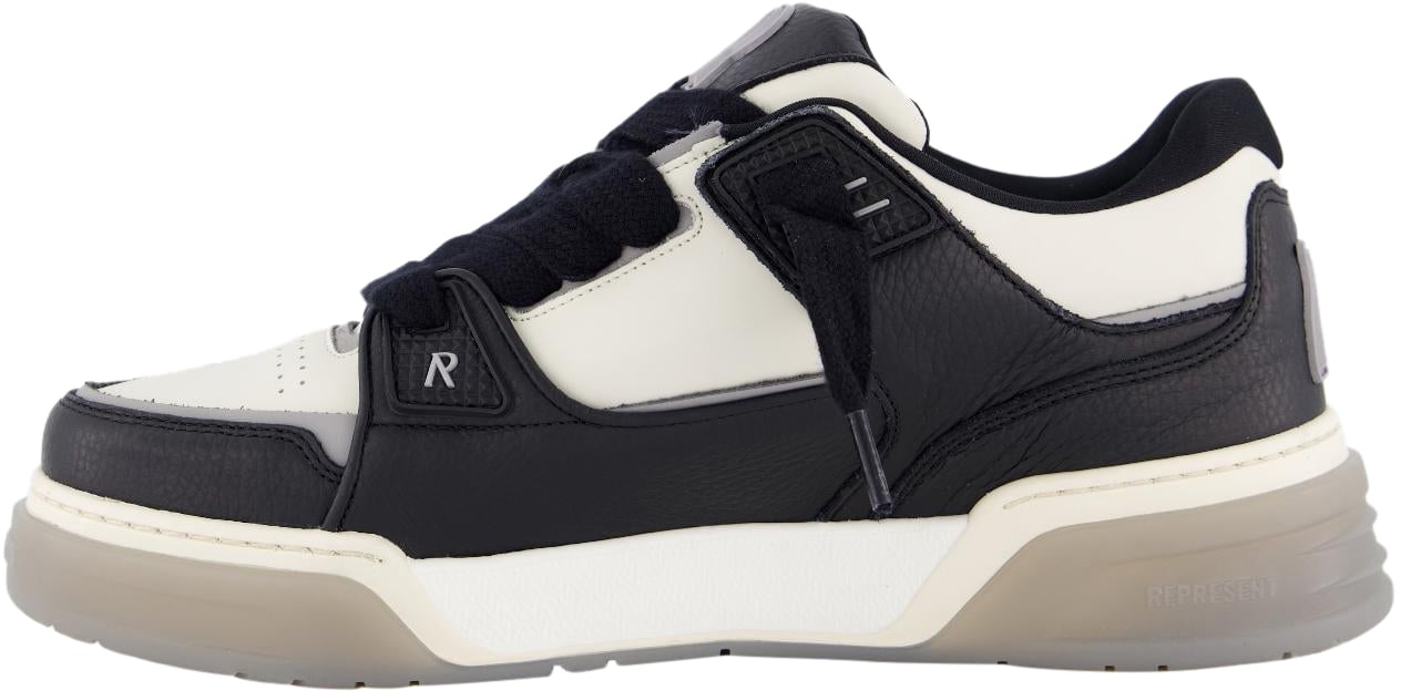 Represent Heren Studio Sneaker Zwart/Wit Zwart