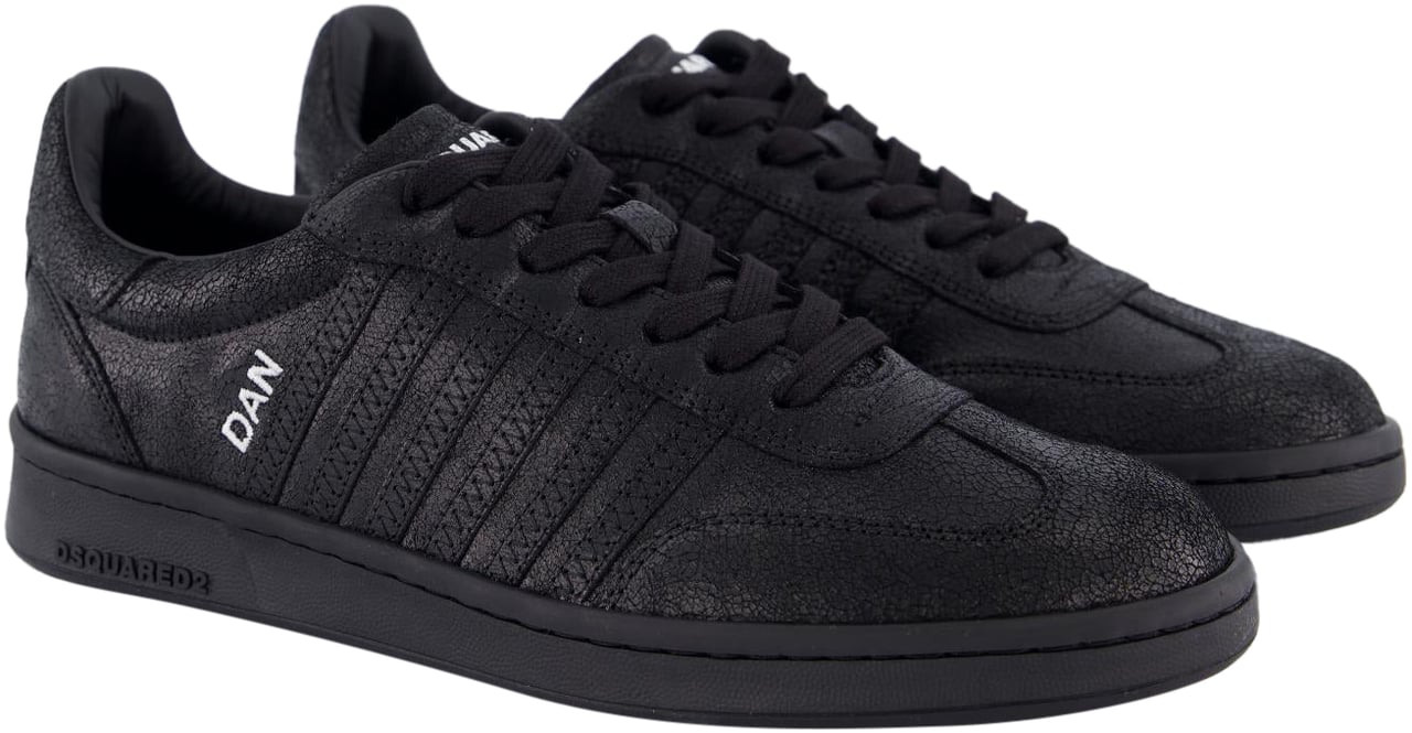 Dsquared2 Heren Boxer Dan&Dean Sneaker Zwart Zwart