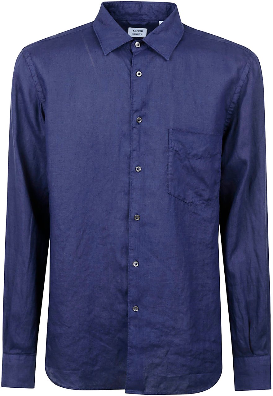 Aspesi Shirts Blue Blauw