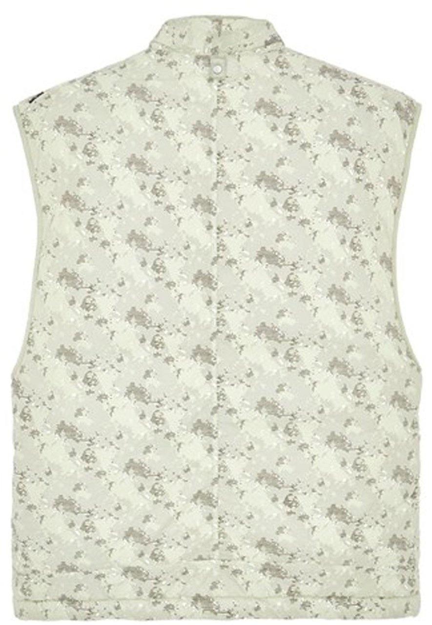Stone Island Stone Island Printed Brushed Gilet Groen