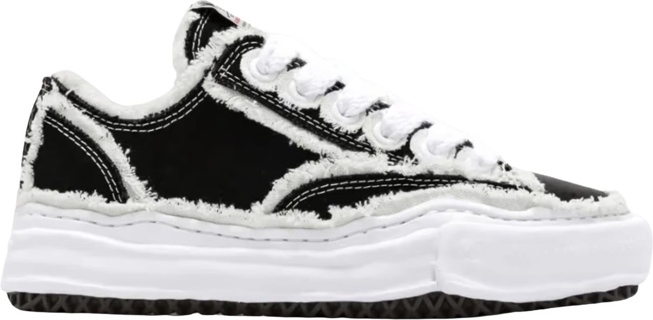 Maison Mihara Yasuhiro Maison Mihara Yasuhiro Peterson OG Sole Canvas Low Frayed Black Divers