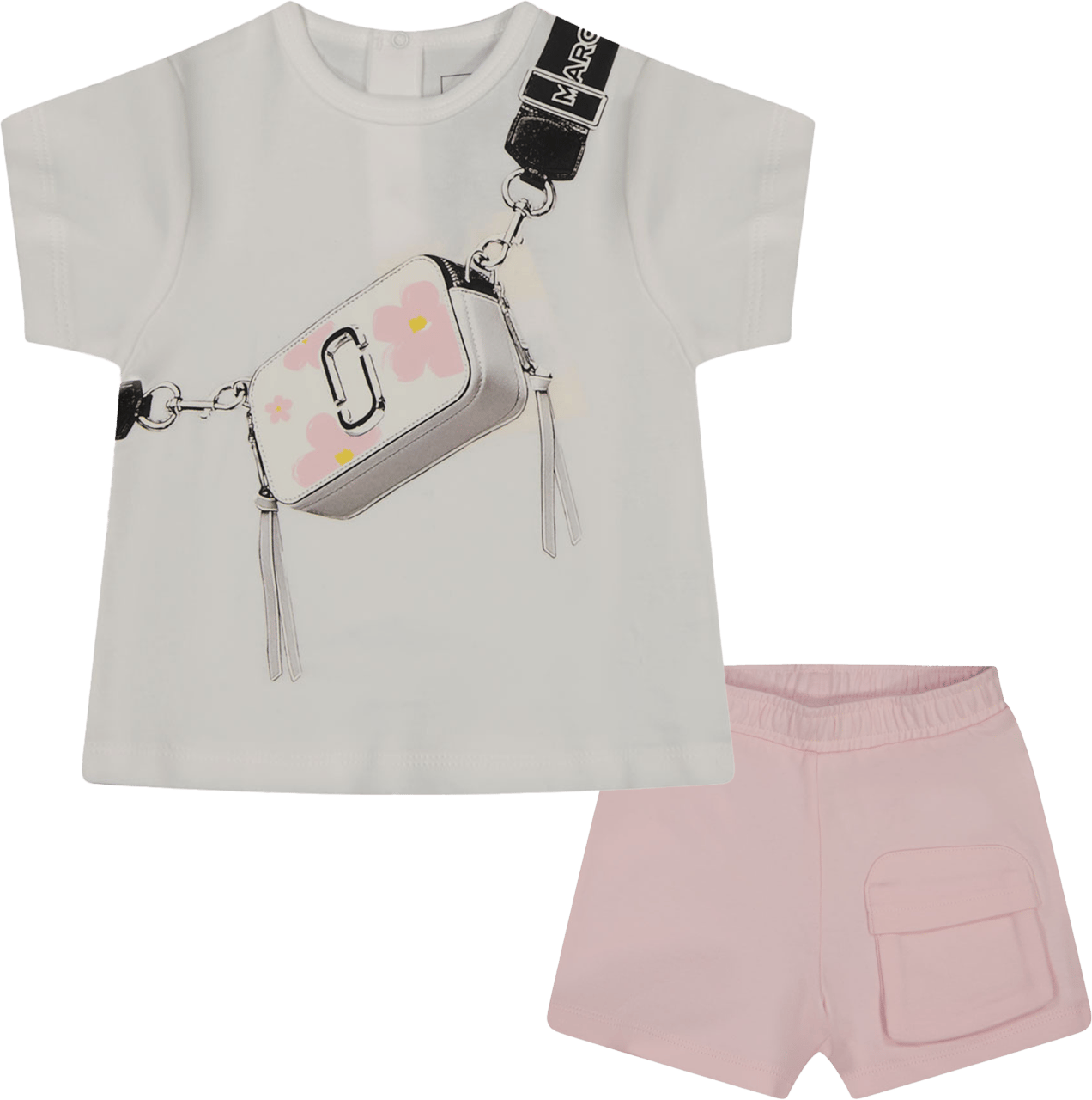 Marc Jacobs Marc Jacobs Baby Meisjes Setje In Licht Roze Roze
