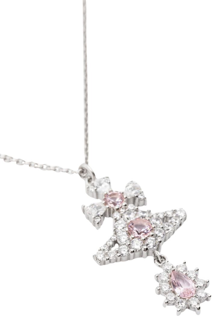 Vivienne Westwood Bijoux Platinumwhitepink Roze