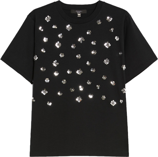Max Mara T-Shirts And Polos Black Zwart