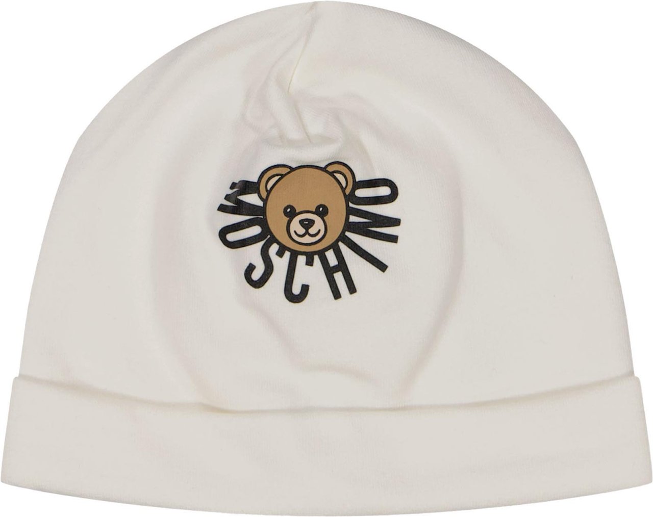 Moschino Moschino Baby Unisex Muts In Off White Wit