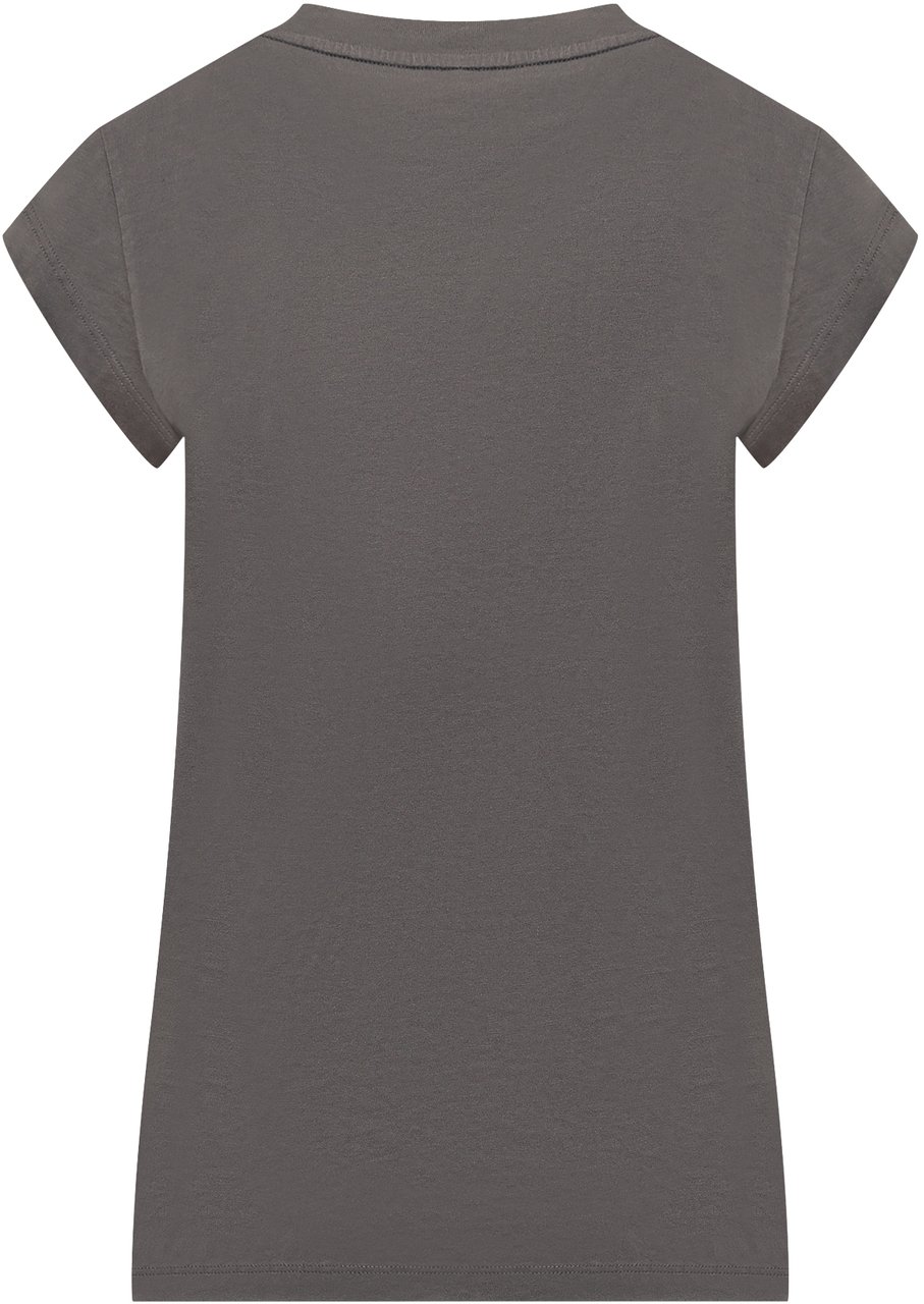 Pinko T-Shirts And Polos Grigiogabbiano Scuro Donkergrijs