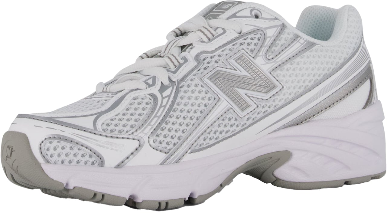 New Balance New Balance 740 Meisjes Sneakers In Zilver Metallic