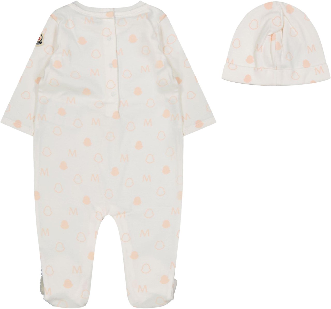 Moncler Moncler Baby Meisjes Boxpakje Licht Roze Roze