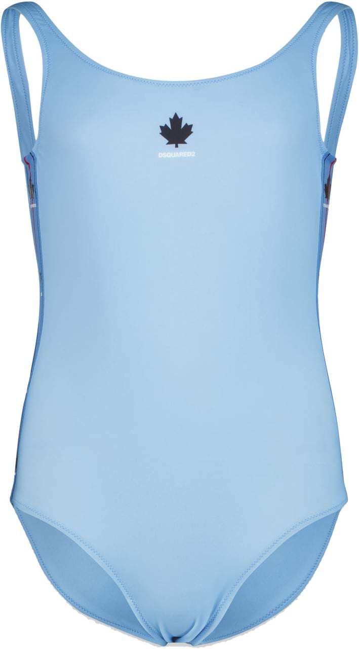 Dsquared2 Dsquared2 Kinder Meisjes Zwemkleding In Licht Blauw Blauw