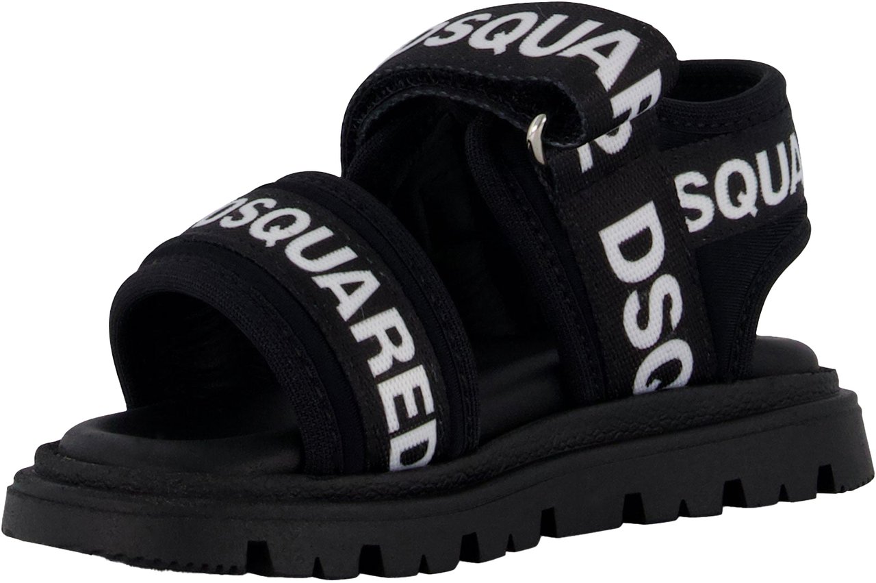 Dsquared2 Dsquared2 Jongens Sandalen In Zwart Zwart