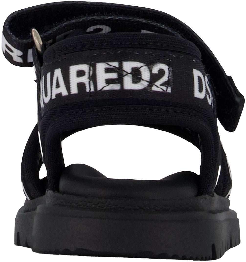 Dsquared2 Dsquared2 Jongens Sandalen In Zwart Zwart