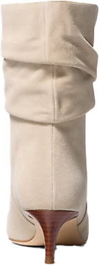 Michael Kors Dawn Heeled Bootie Beige
