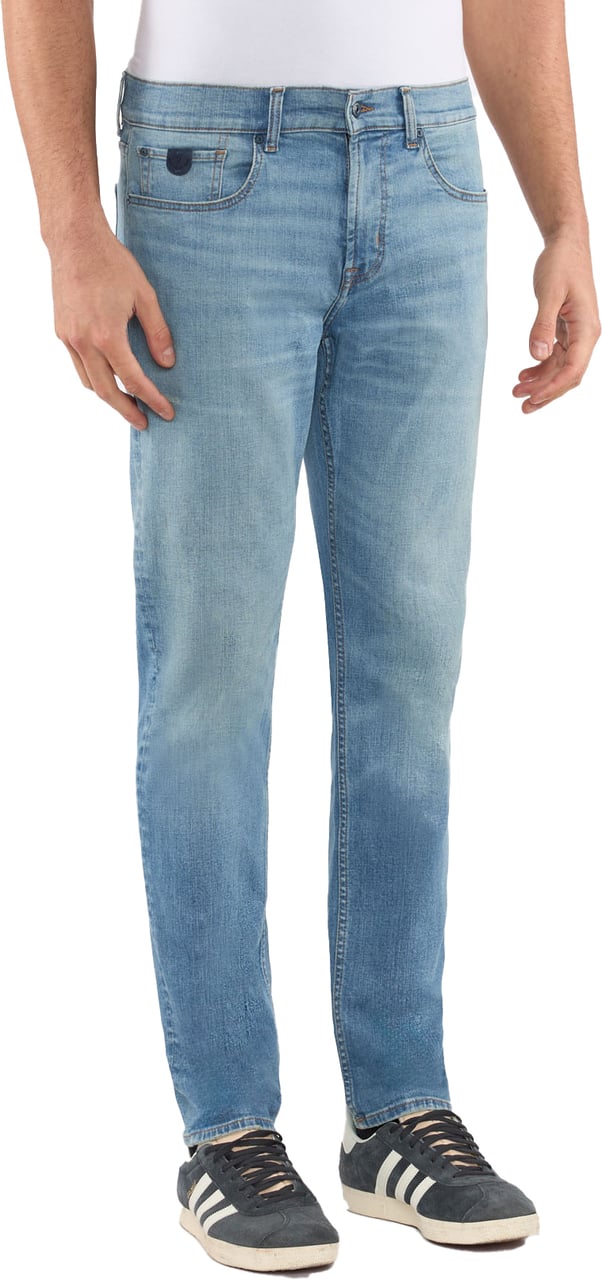 7 For All Mankind jeans light blue Slimmy tapered Blauw