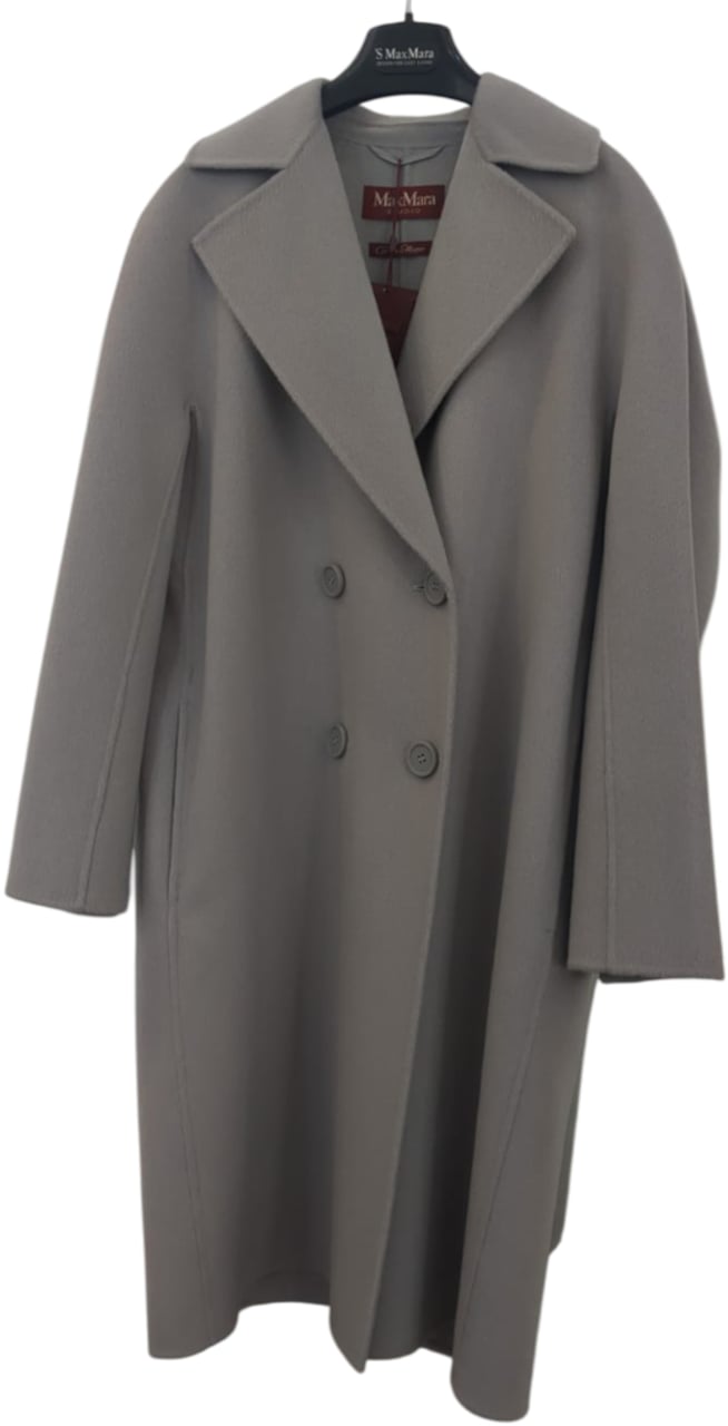 Max Mara Coats Grey Grijs