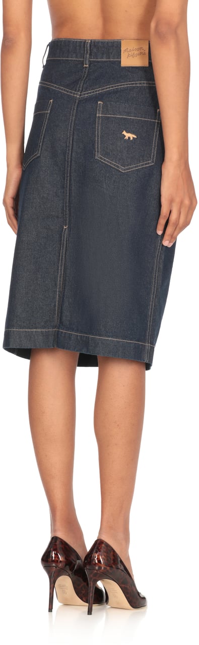 Maison Kitsuné Maison Kitsune' Skirts Blue Blauw