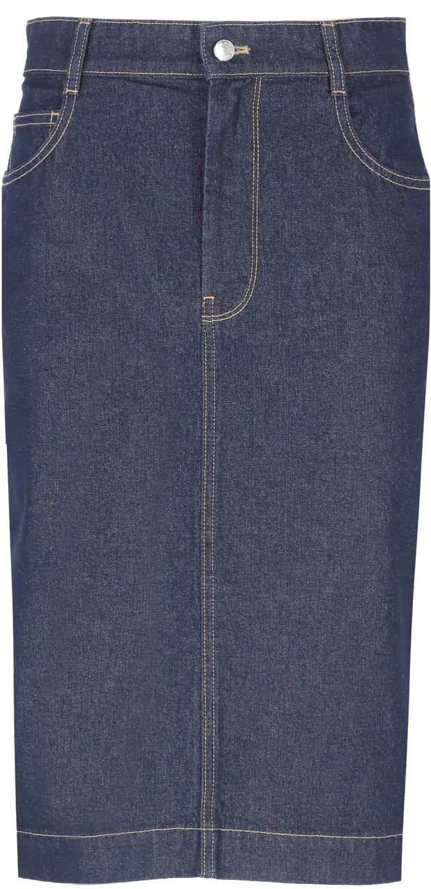 Maison Kitsuné Maison Kitsune' Skirts Blue Blauw