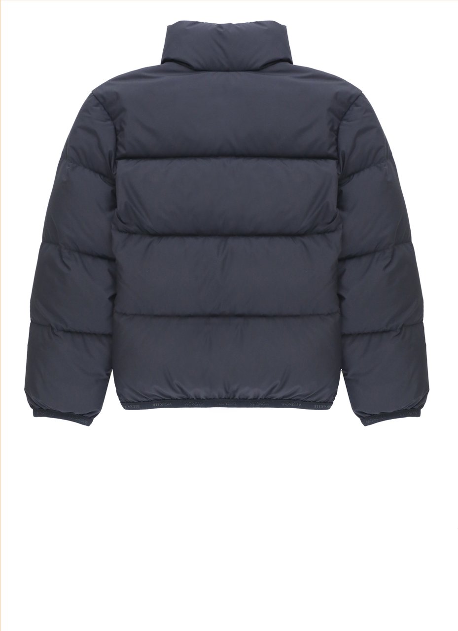 Moncler Coats Blue Blauw