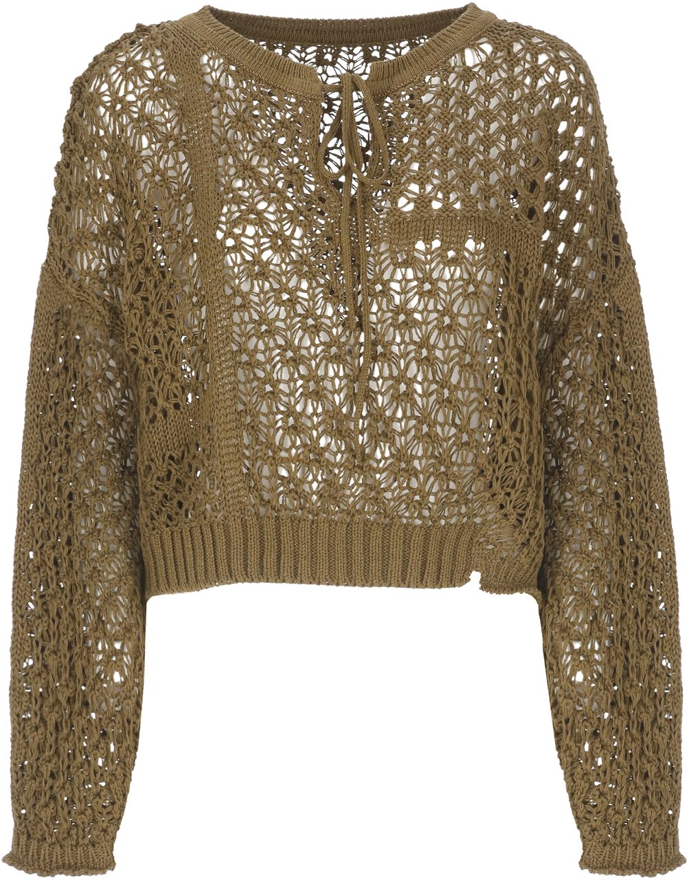 Yohji Yamamoto Sweaters Green Groen