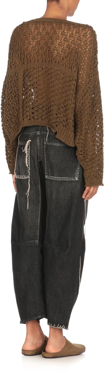 Yohji Yamamoto Sweaters Green Groen