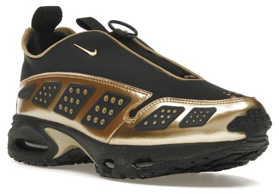 Nike Nike Air Max Sunder Black Dark Smoke Grey Metallic Gold (Women's) Zwart