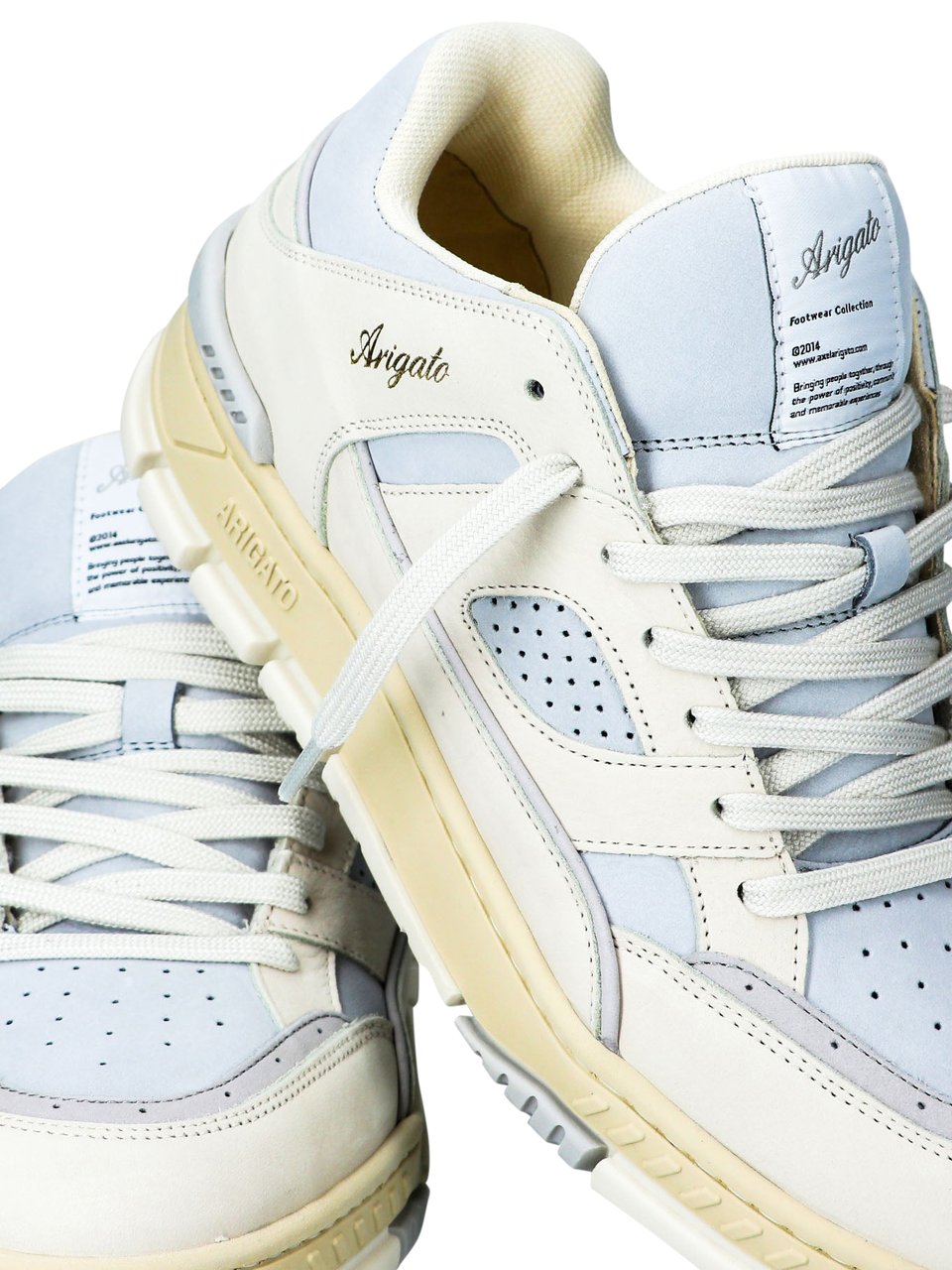 Axel Arigato Heren Area Lo Sneaker LichtBlauw Blauw