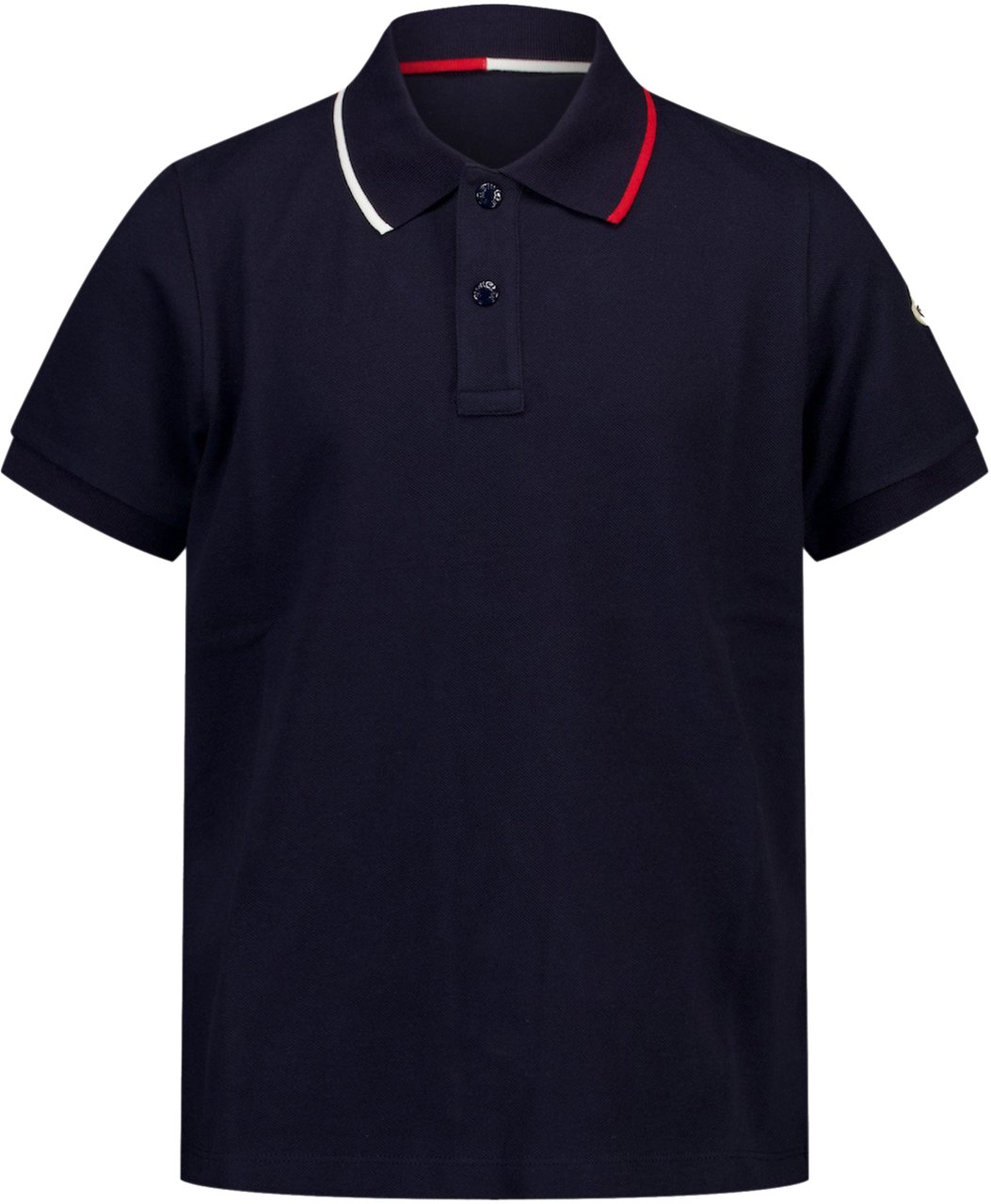 Moncler Moncler Kinder Jongens Polo In Navy Blauw