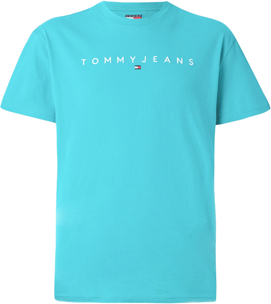 Tommy Jeans Tommy Jeans TJM Reg Linear Logo Tee Ext Groen