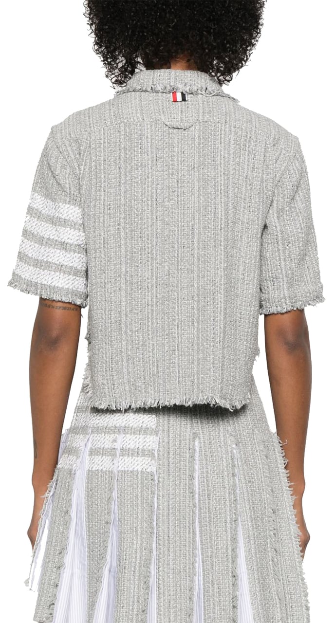 Thom Browne Shirts Grey Grijs