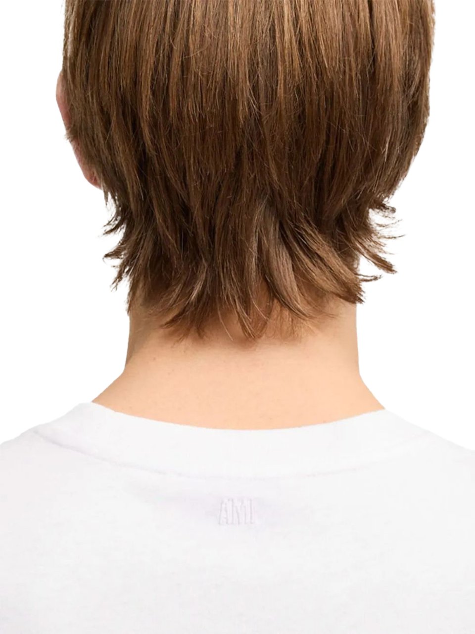 AMI Paris T Shirts & Polo's BFUTS035 724 Wit