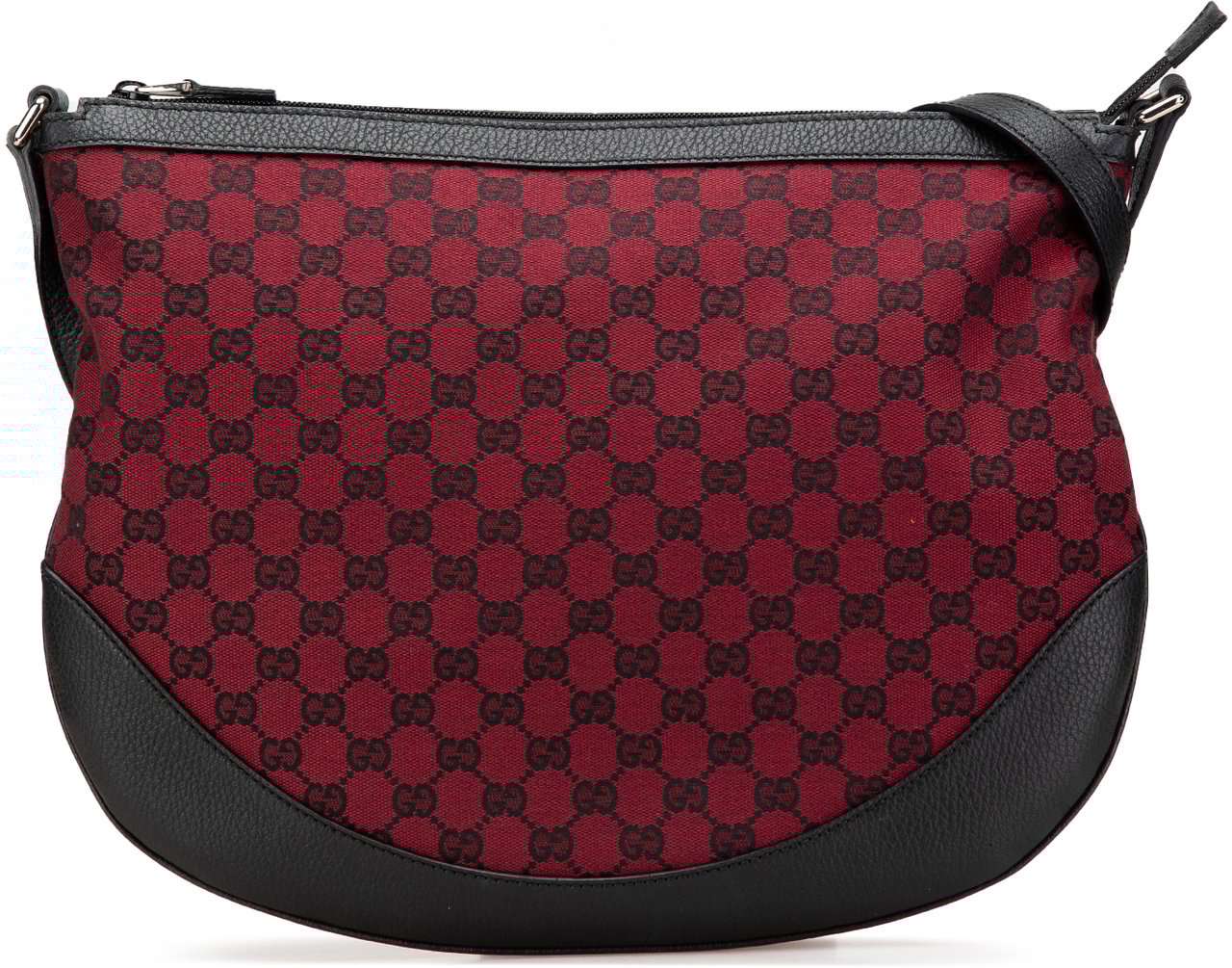 Gucci GG Canvas Crossbody Rood