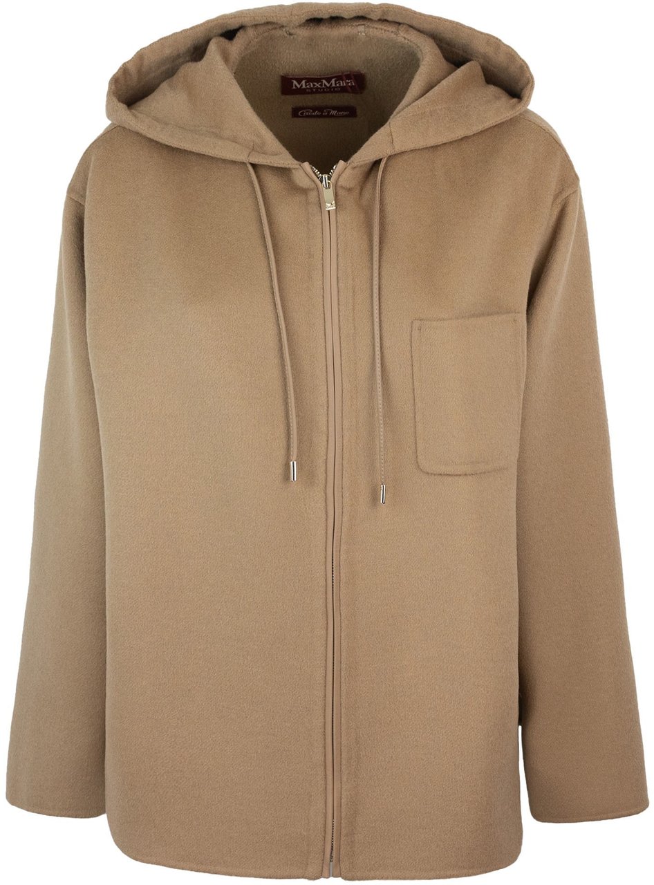 Max Mara Coats Camel Beige
