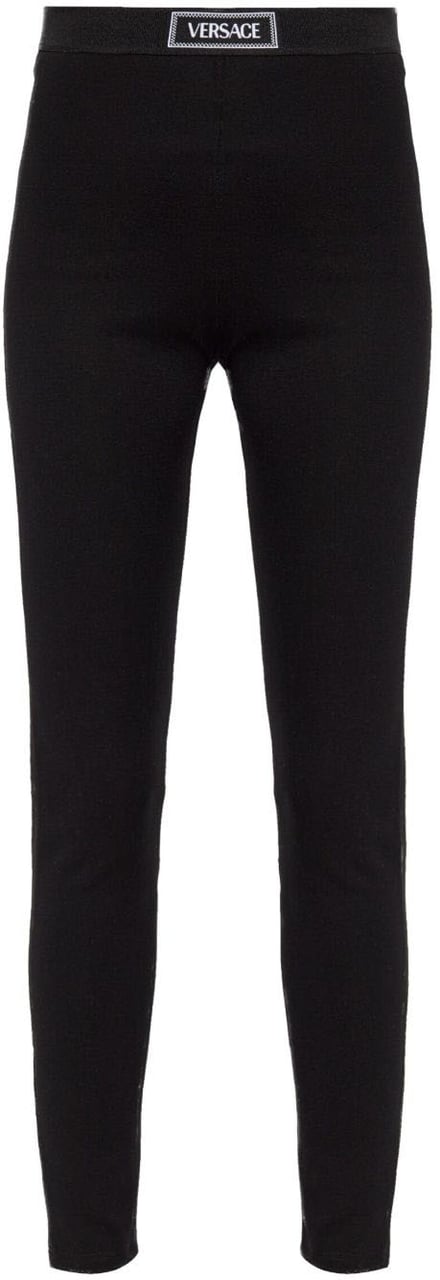 Versace Versace Pantaloni Nero Zwart