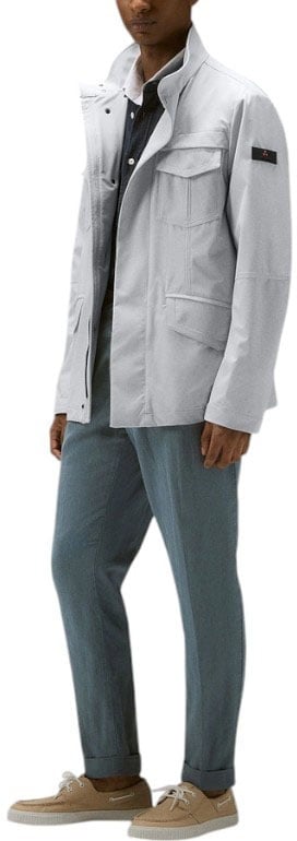 Peuterey Peuterey Metal Mdn Jackets Lichtgrijs Peu5455 Grijs