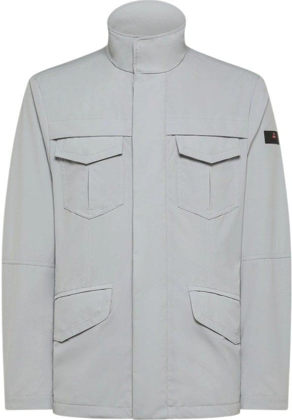 Peuterey Peuterey Metal Mdn Jackets Lichtgrijs Peu5455 Grijs