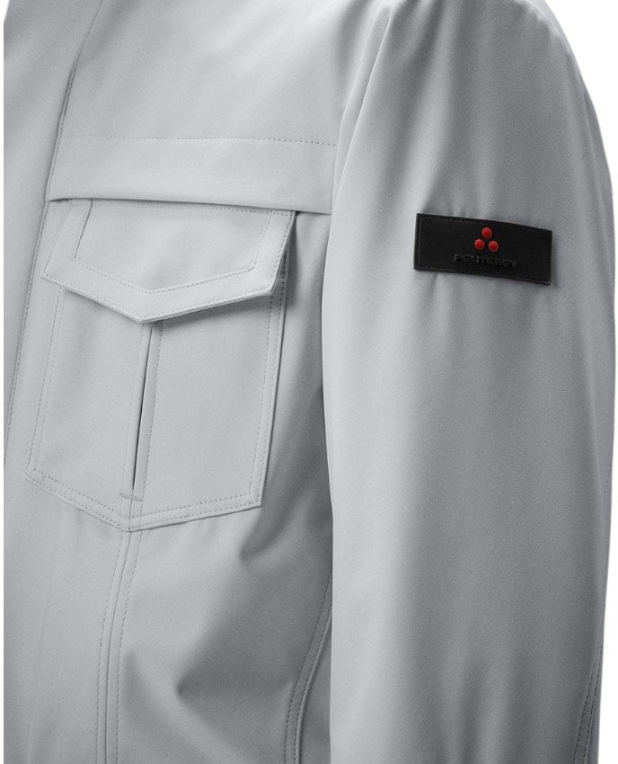 Peuterey Peuterey Metal Mdn Jackets Lichtgrijs Peu5455 Grijs