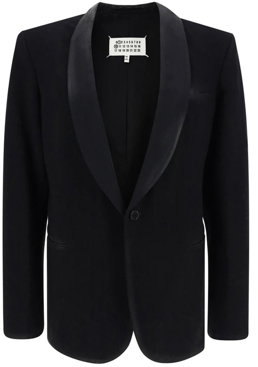 Maison Margiela Blazer Black Zwart