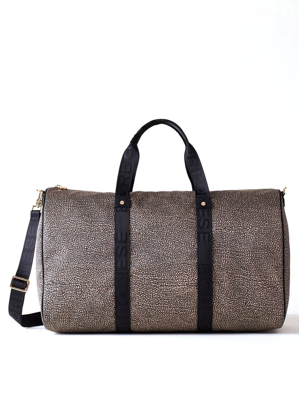 Borbonese Eco Line Medium Zwart