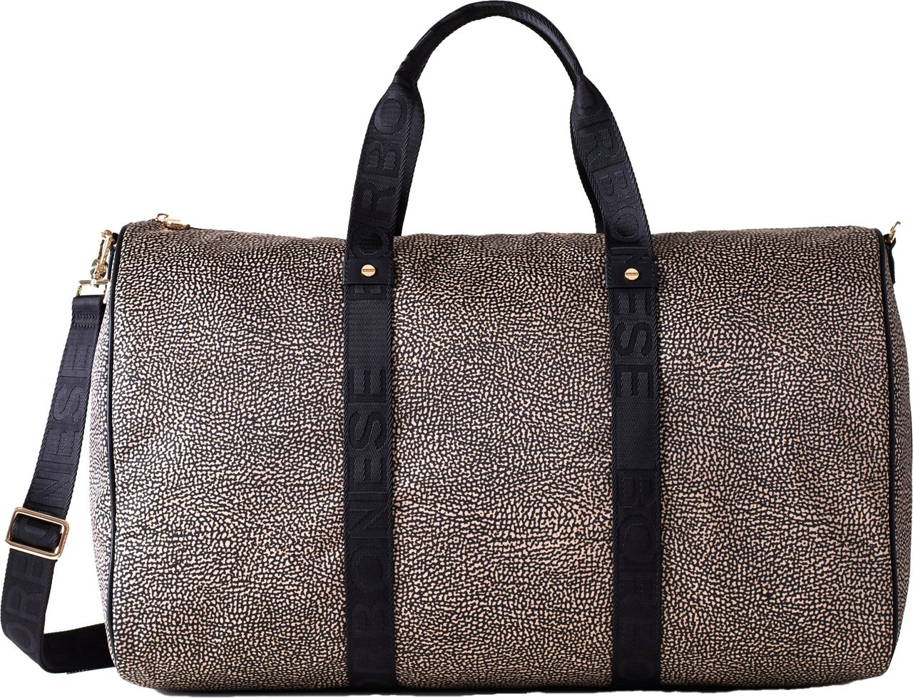 Borbonese Eco Line Medium Zwart