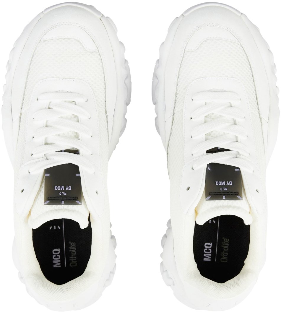 Alexander McQueen Icon 0 Crimp Low Sneakers Wit