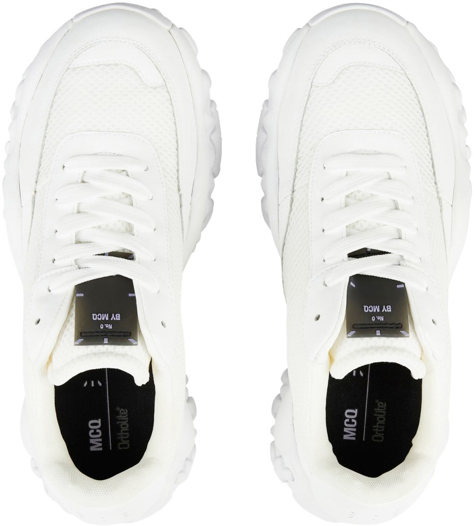 Alexander McQueen Icon 0 Crimp Low Sneakers Wit