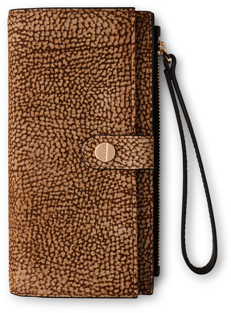 Borbonese LARGE WALLET Bruin