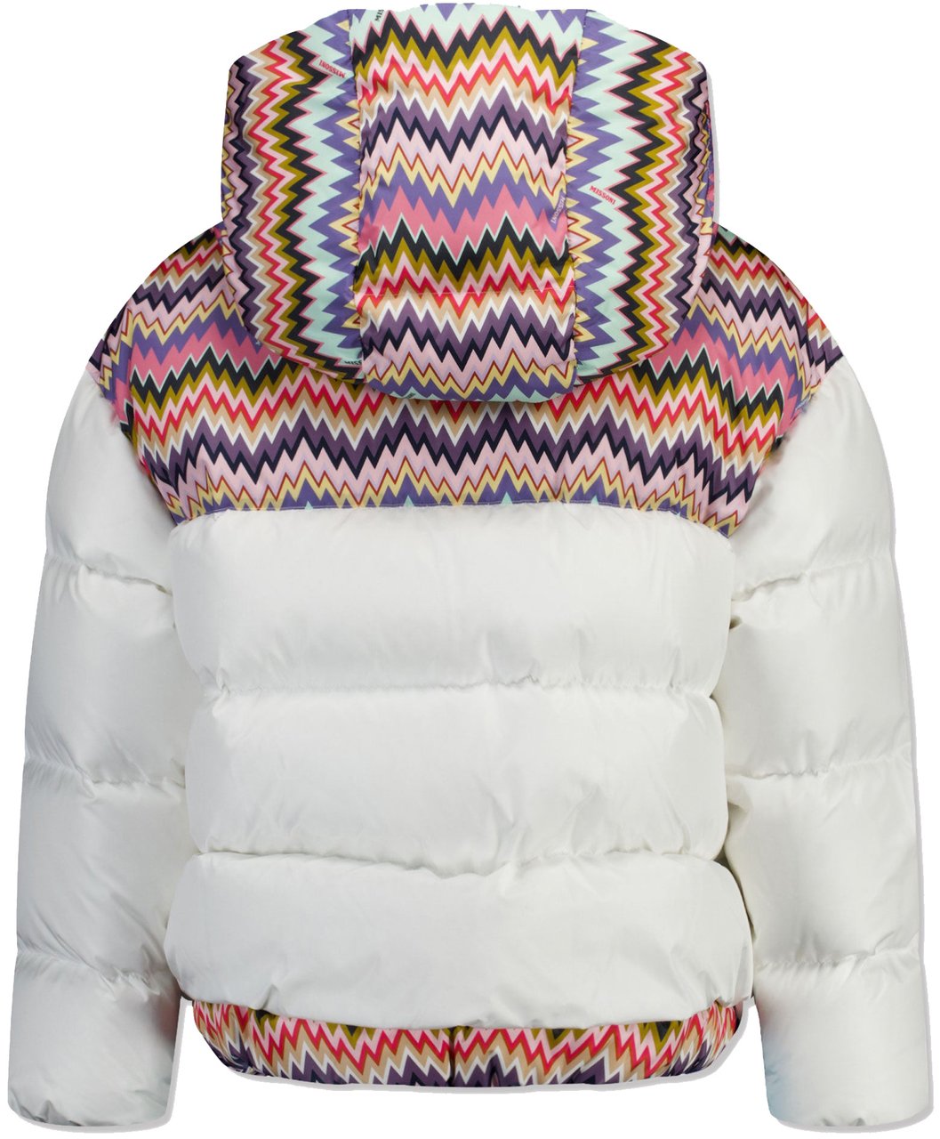Missoni Missoni Kinder Meisjes Winterjas In Wit Wit