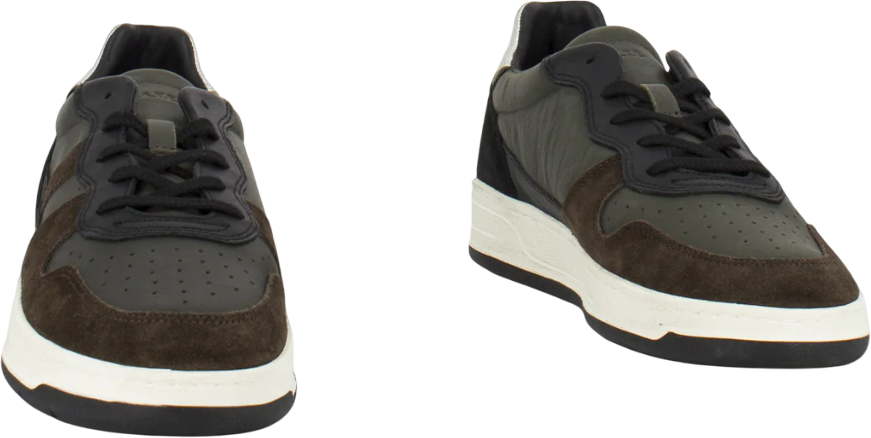 D.A.T.E. sneakers Court 2.0 sunset army Groen