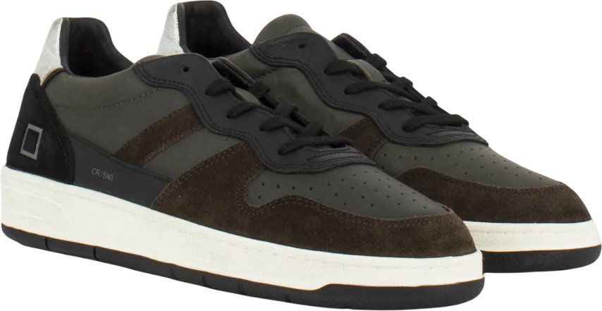 D.A.T.E. sneakers Court 2.0 sunset army Groen