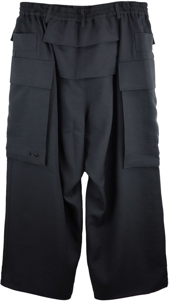 Y-3 Trousers Black Zwart