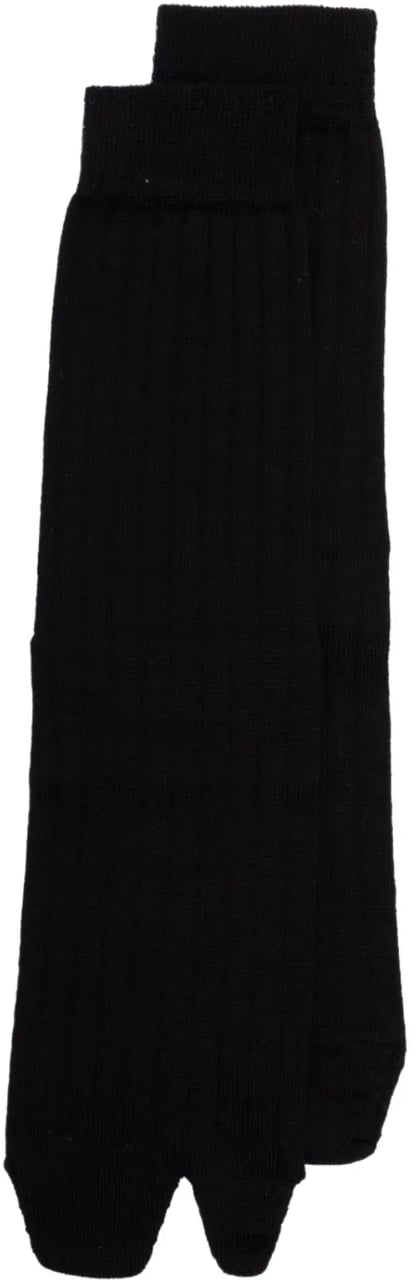 Maison Margiela Bootleg Socks Black Zwart